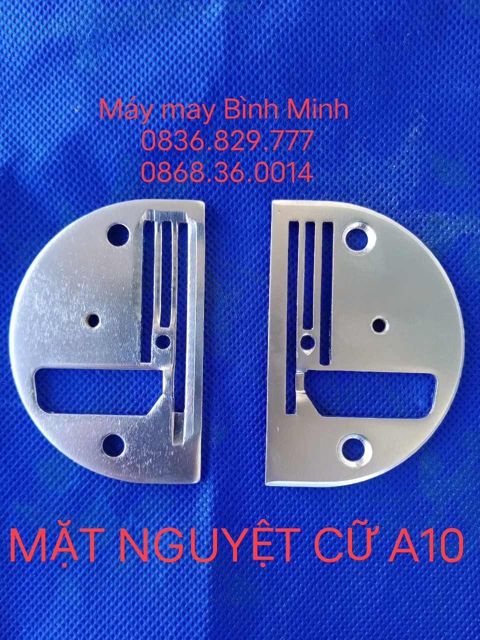 Mặt nguyệt cữ của Viền A10 dùng trong máy may 1 kim công nghiệp