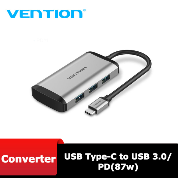 Bảng giá Type C - Cáp chuyển USB Type-C to USB3.0*4/PD(87w) Vention TGAHB Phong Vũ