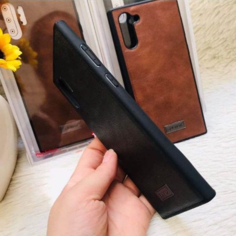 Ốp lưng Sulada da cho Galaxy Note 10 Plus/ Note 10 chính hãng