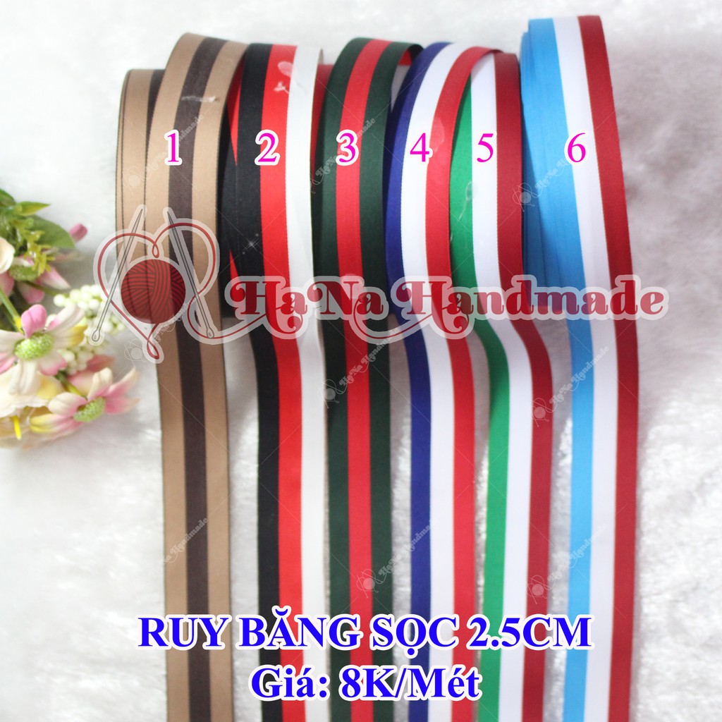 Striped Ribbon 3cm (8K/Meter)