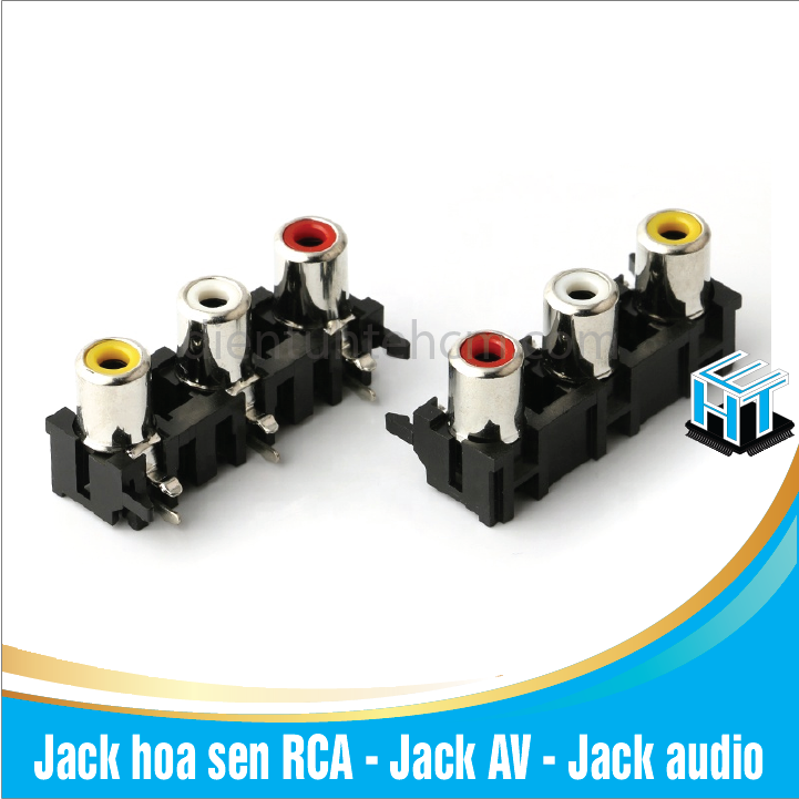 Jack hoa sen RCA - Jack AV - Jack audio(COMBO 2 CÁI)