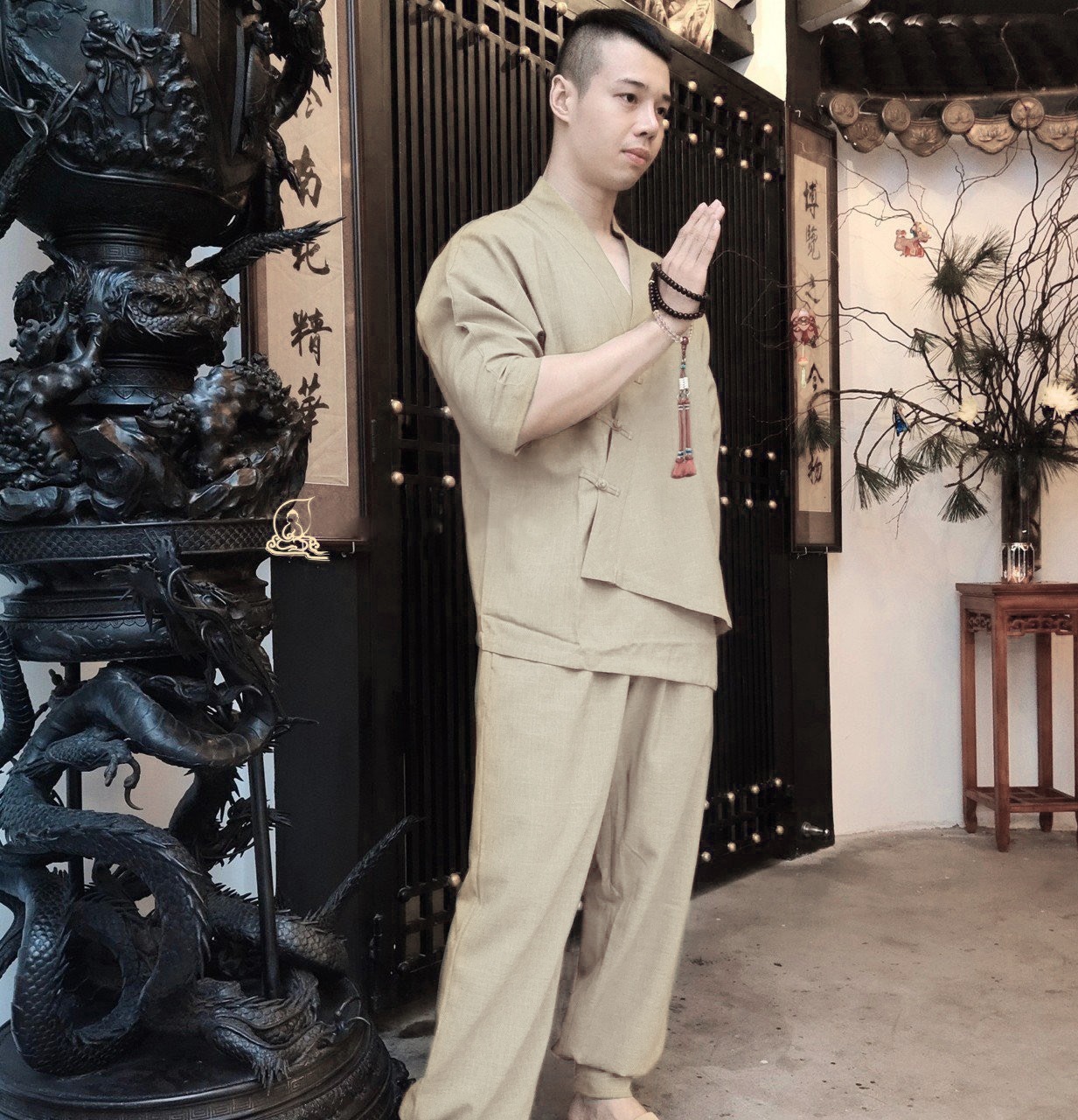 [HCM]SET ĐỒ ĐI CHÙA CHO NAM GIỚI