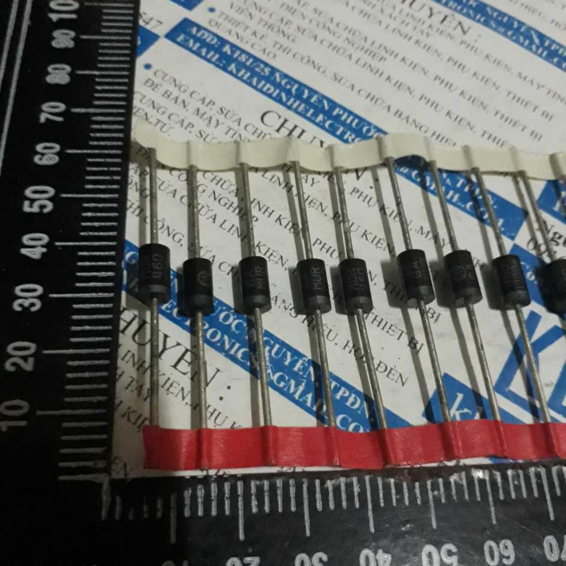 10 con diode xung MUR460RLG MUR460 4A600V DO-201 kde2661