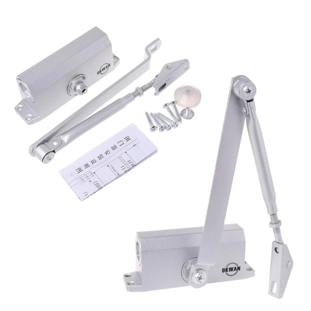 Tay đẩy hơi - Tay co thủy lực đẩy cửa ra vào OKWAN loại 45 - 70 kg