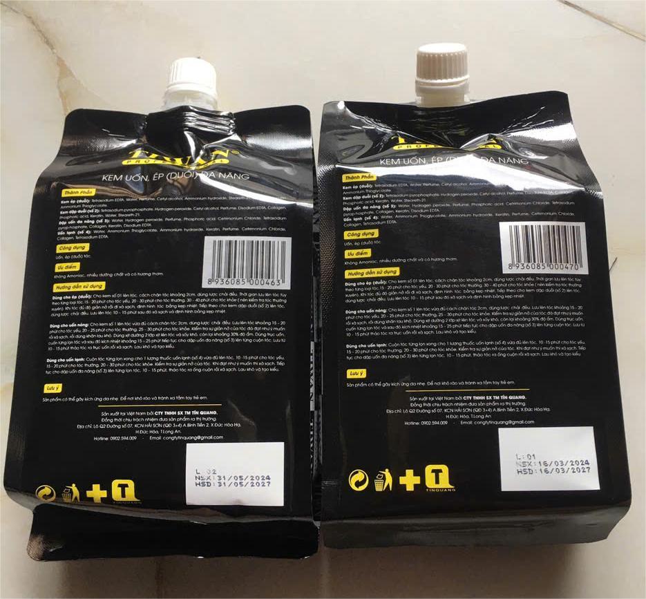 Thuốc duỗi ép tóc Collagen Tiwan siêu thẳng cặp 1000ml