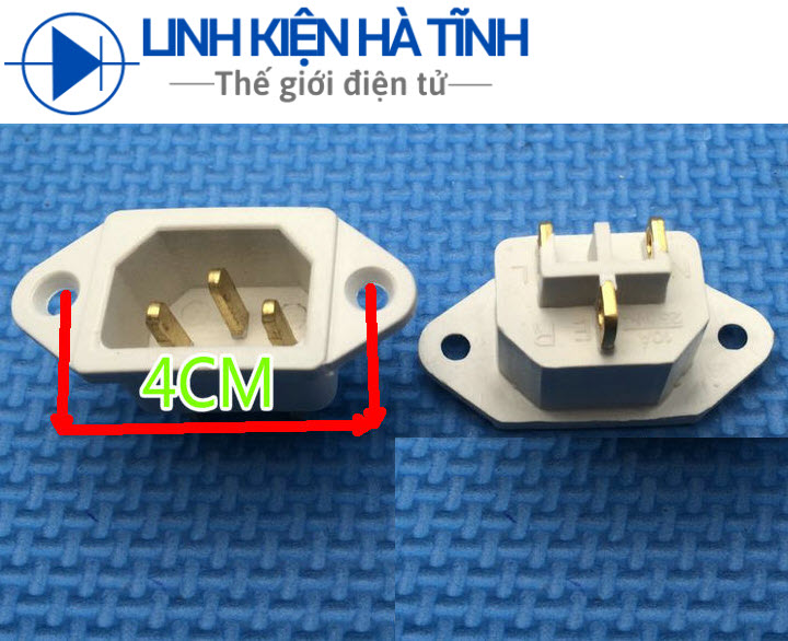 Ổ cắm nồi cơm ổ cắm dây nguồn bằng đồng chống rỉ