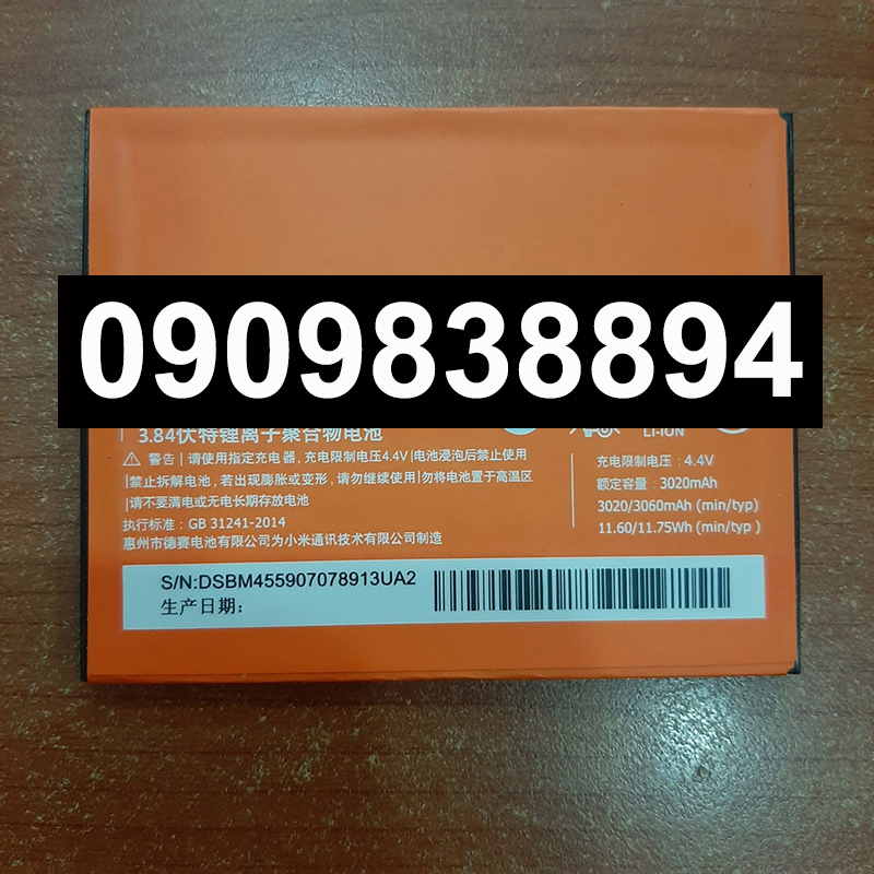 Pin thay thế cho Xiaomi Redmi Note 2