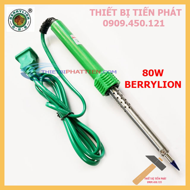 Mỏ hàn chì, hàn thiếc cao cấp berrylion 80w-220v