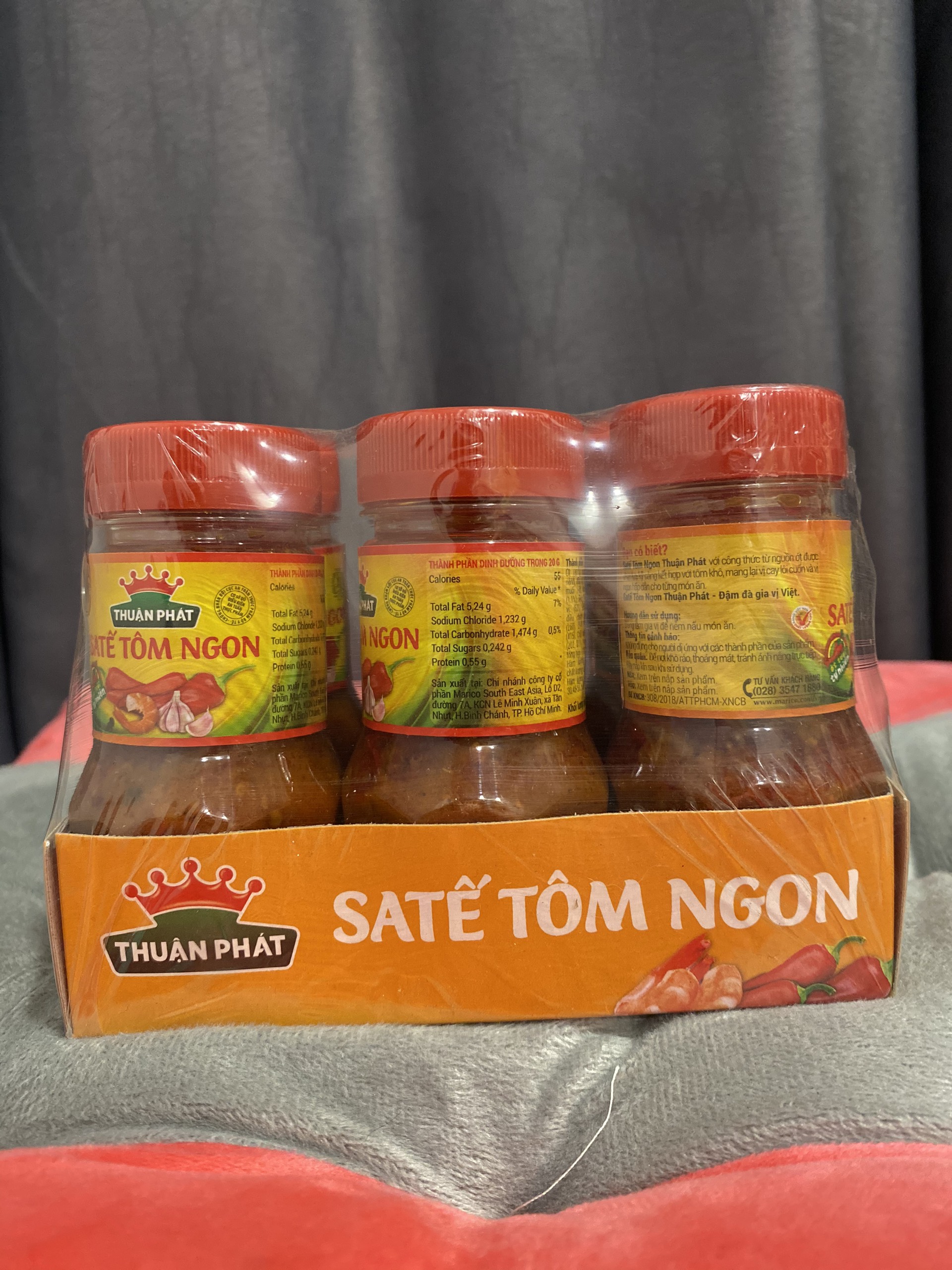 1 Lọ Sa Tế Tôm Thuận Phát Thơm Cay Đượm Vị (85G) - A18