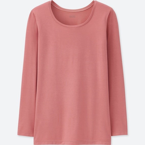 Áo giữ nhiệt nữ cổ tròn Extra Warm Uniqlo