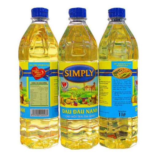Dầu Ăn Simply Đậu Nành 1L