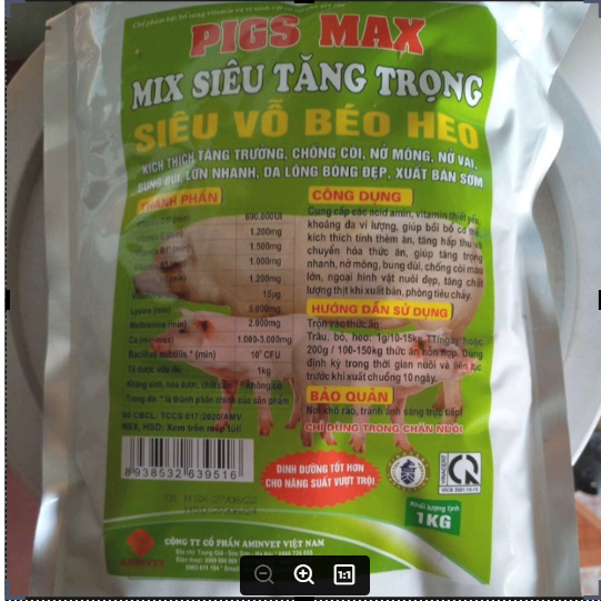 SIÊU VỖ BÉO HEO 1KG
