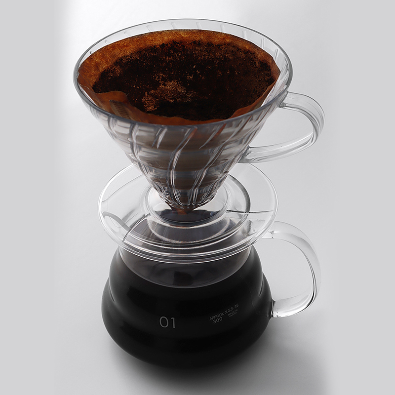 【Ready 】 V60 Coffee Dripper Filter Cup Filter Paper Holder Cone Drip For Pour-over Coffee Maker Cafe Coffee Machines