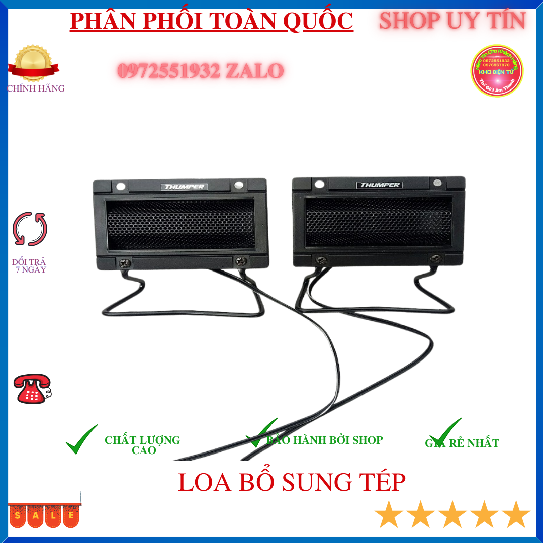 Đôi loa siêu treble đẻ rời - GIÁ 2 CHIẾC