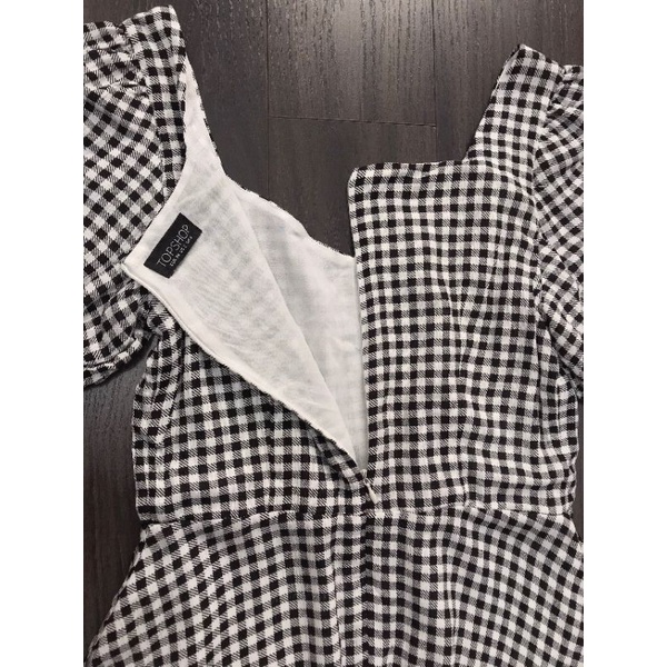 Đầm Topshop kẻ caro