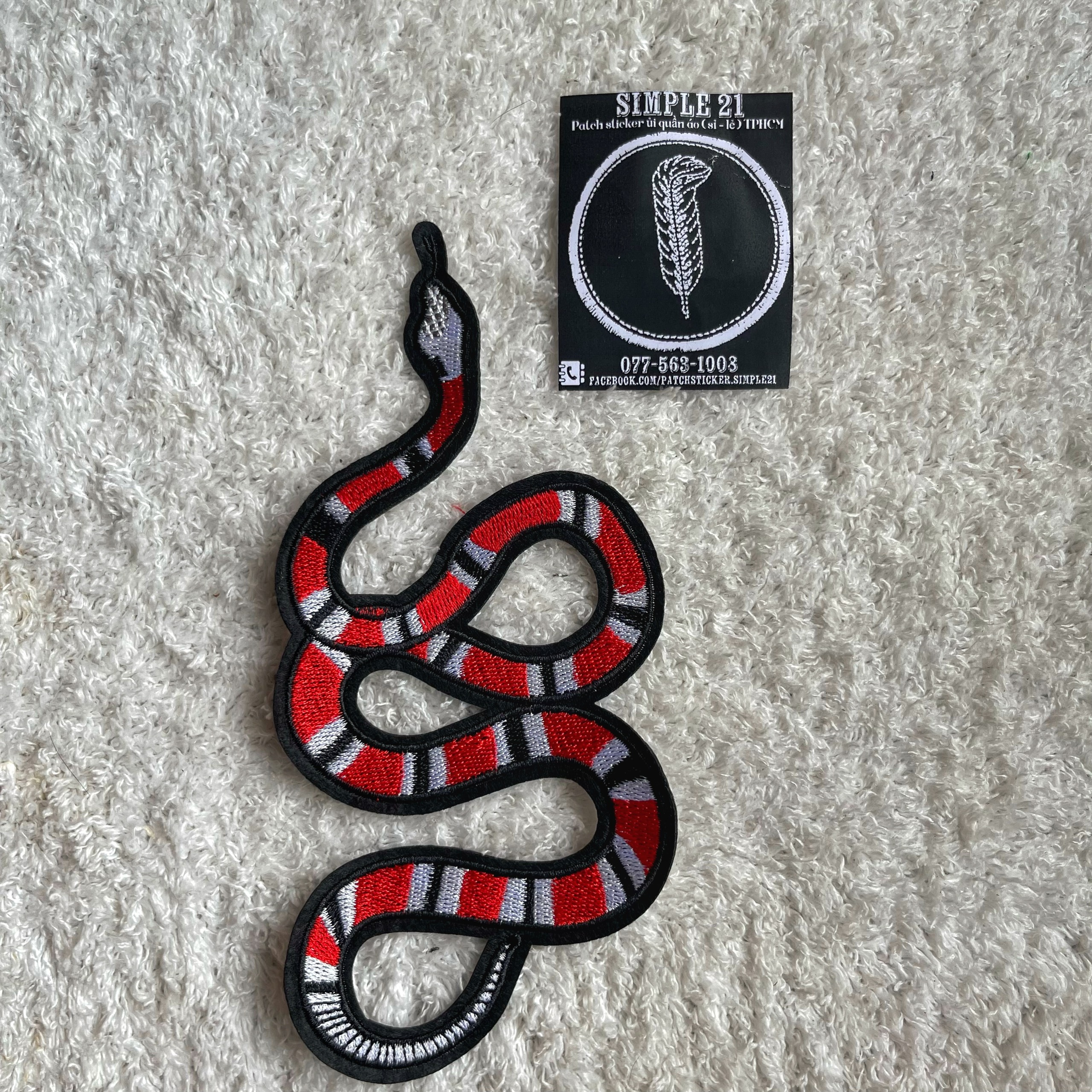 Patch sticker ủi quần áo