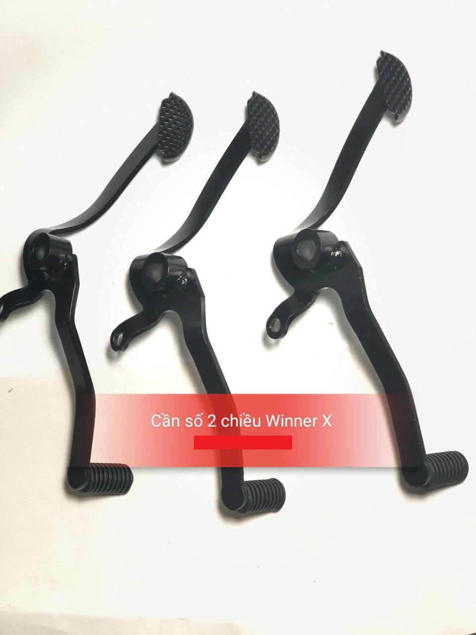Cần số 2 chiều  Winner X  tĩnh điện đen Vindecal BD