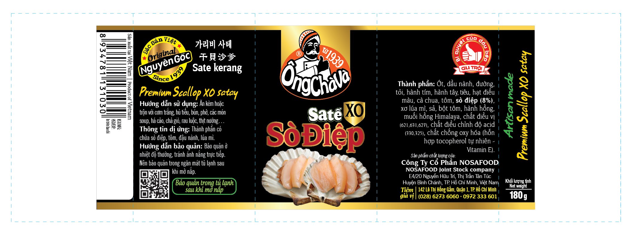 Sa Tế Sò Điệp Ông Chà Và 180g