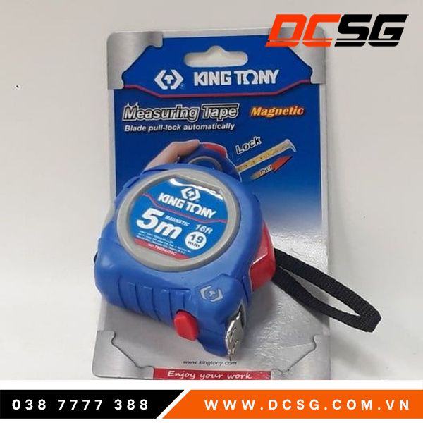 Thước cuộn thép (5m) KINGTONY 79094-05C | DCSG