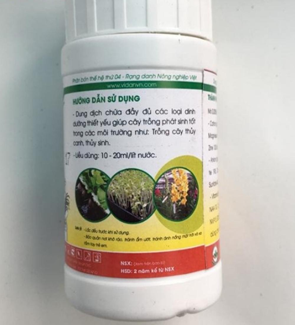 Dung dịch thủy canh Bio-life chai 100ml
