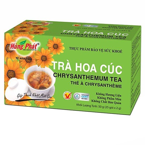 Trà Hoa cúc Hùng Phát thanh nhiệt, mát gan