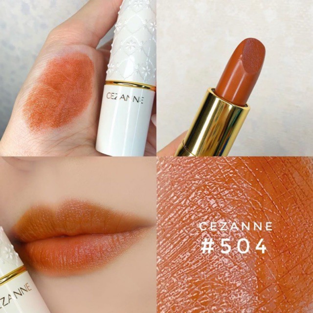 Son bóng Cezanne Lasting Gloss nội địa Nhật LynhJapan