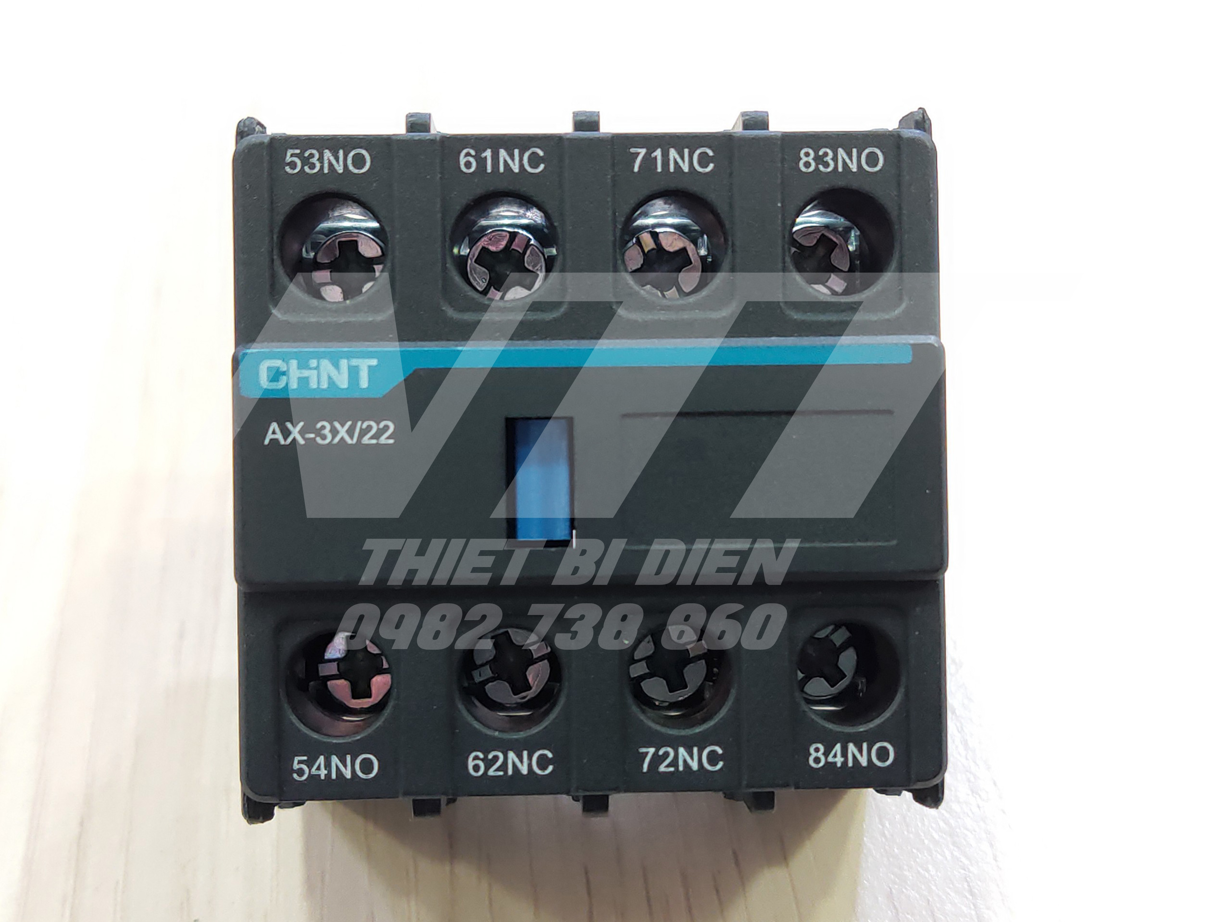 Tiếp điểm phụ Contactor AX-3X/22 Chint
