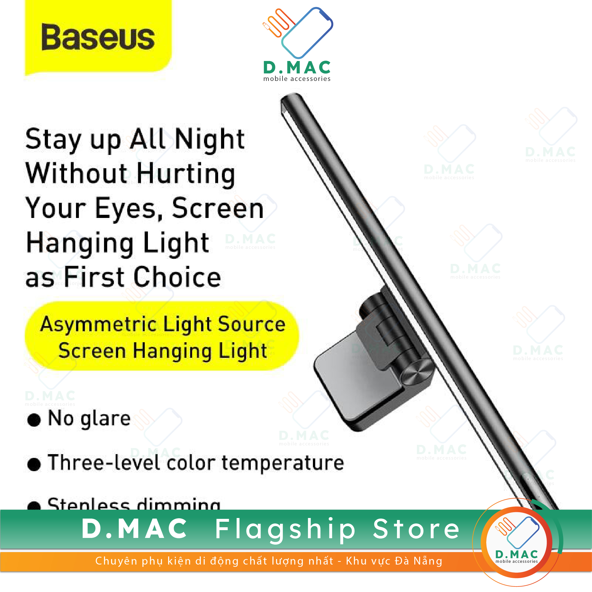 Đèn Màn Hình Máy Tính Dạng Thanh LED Baseus