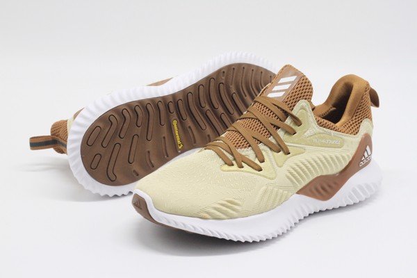 GIÀY THỂ THAO ADIDAS ALPHABOUCE VÀNG NÂU