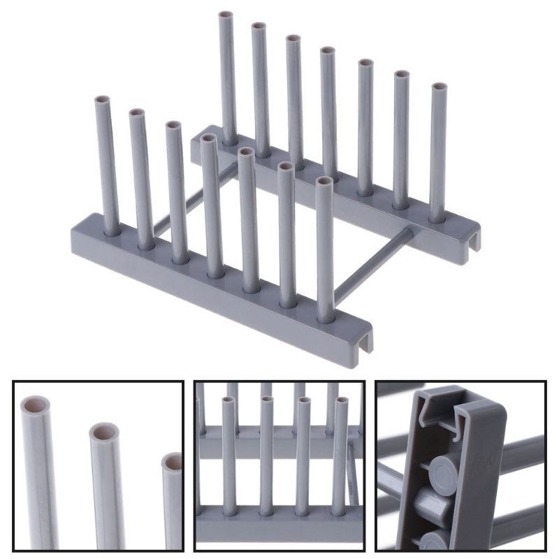 Plate Dish Cup Bowl Drainer Rack Pot Lid Holder Storage Stand Kitchen Organizer