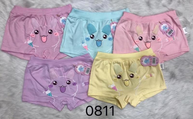 Nơi bán COMBO 5 QUẦN CHIP ĐÙI BÉ GÁI COTTON IN THỎ (Đủ size 15-28kg)
