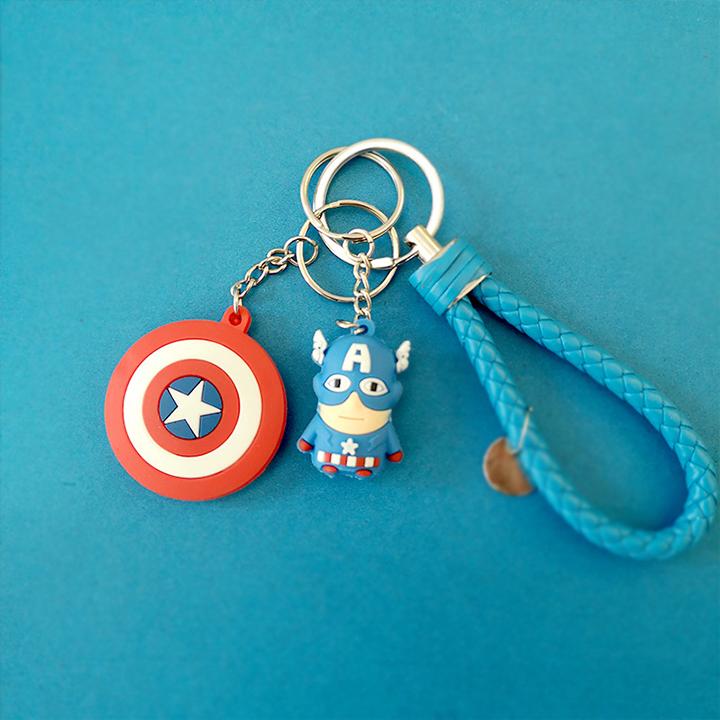 Móc chìa khóa siêu anh hùng Chibi cực chất - Spiderman