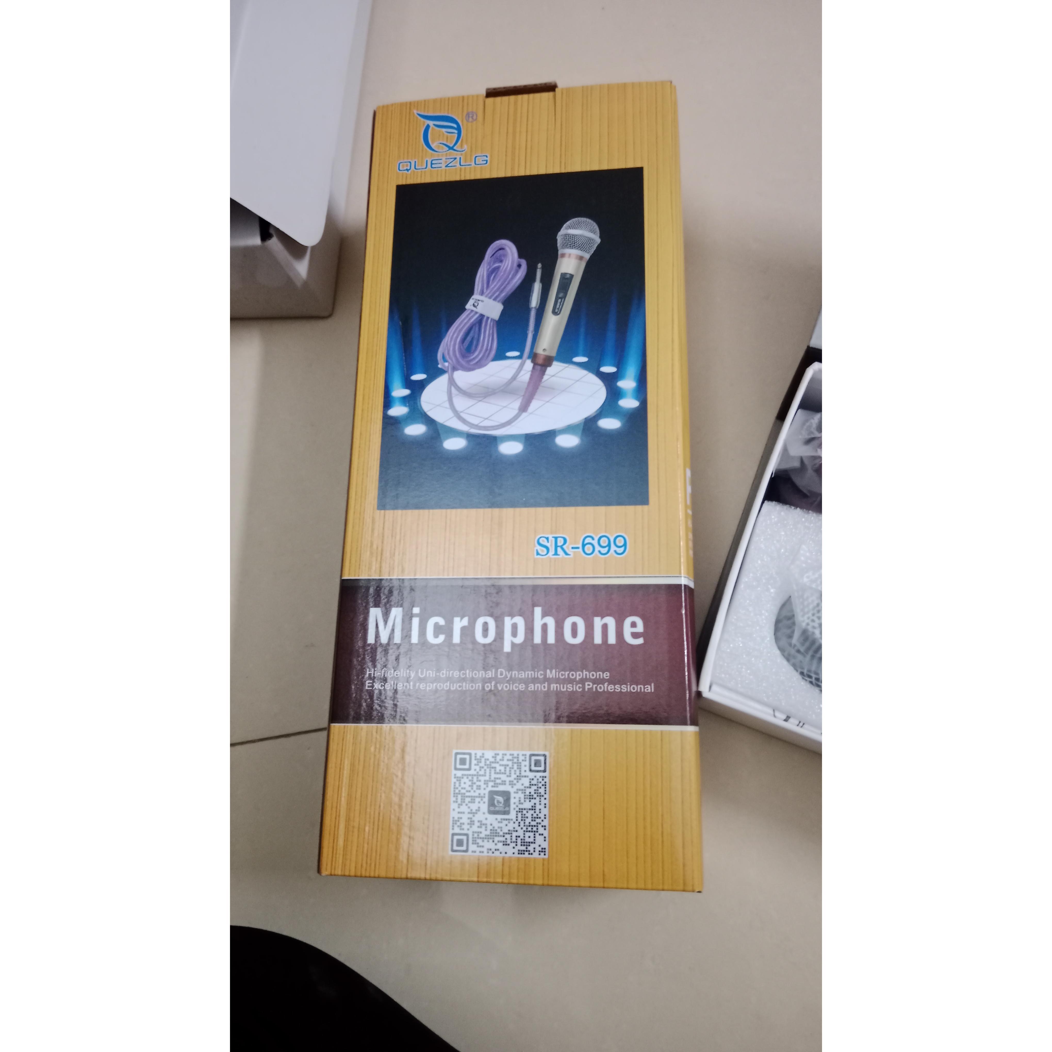 Microphone Karaoke Có Dây Shuri SR-699 - AN02