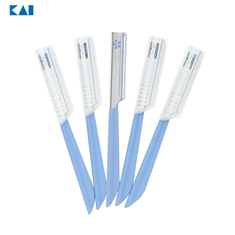 Set 5 dao cạo cho nữ KAI (có lớp bảo vệ) Hàng Nhật Chính Hãng