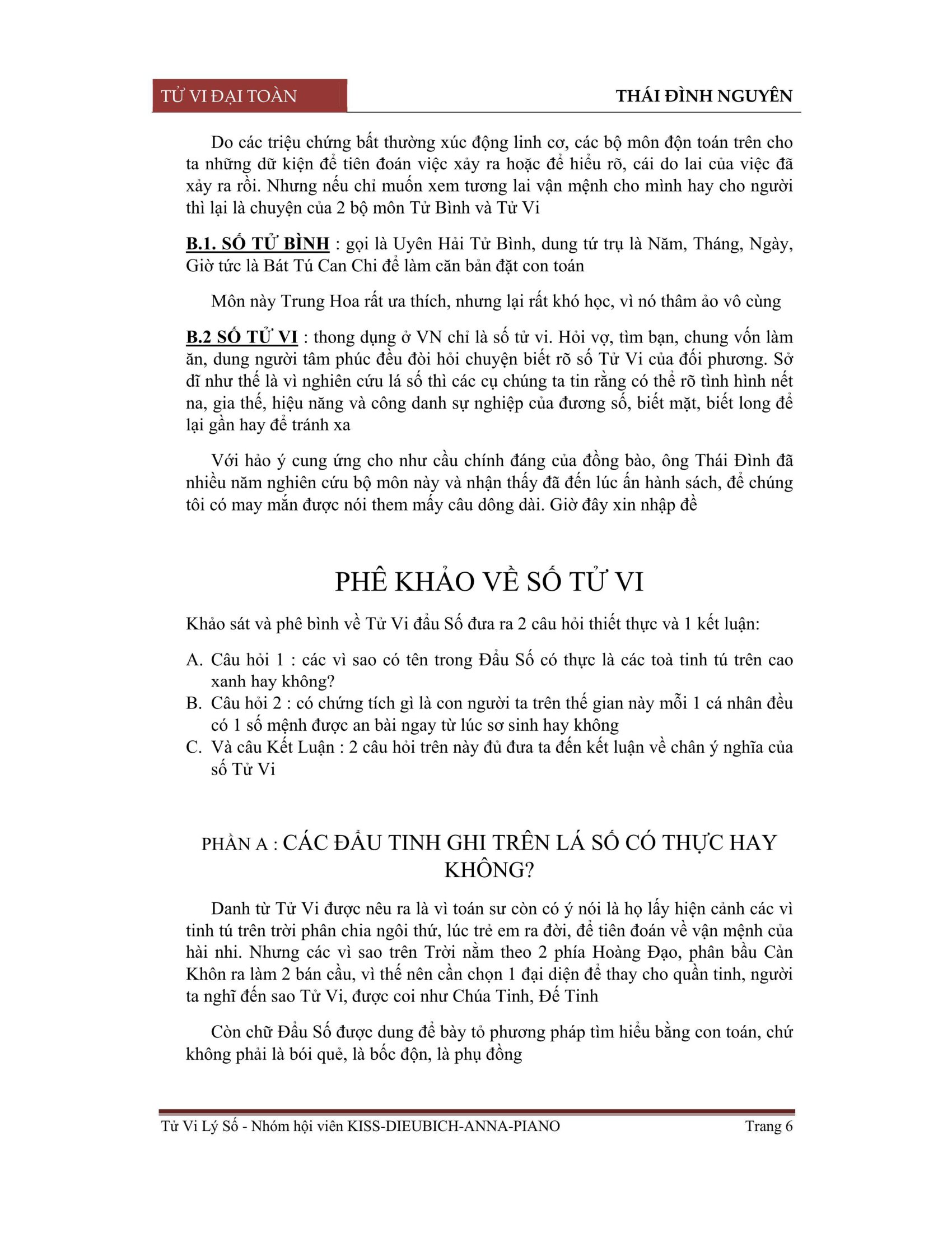 Sách Tử Vi Đại Toàn