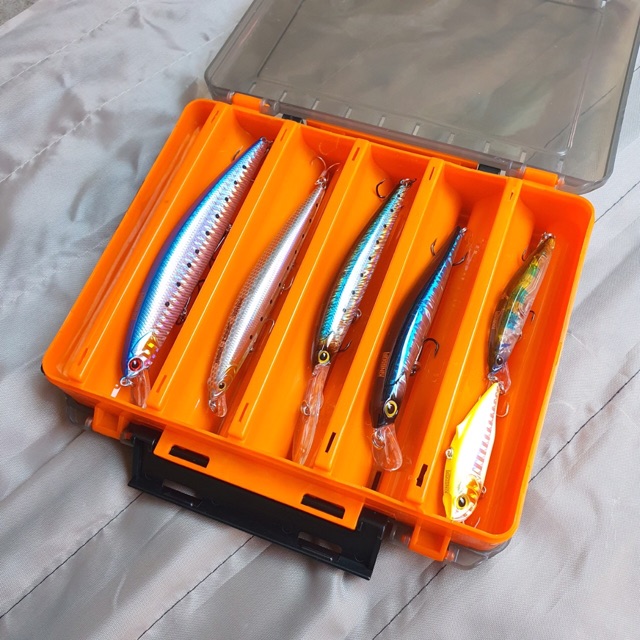 Hộp Đựng Mồi Lure 2 Mặt Và 1 Mặt