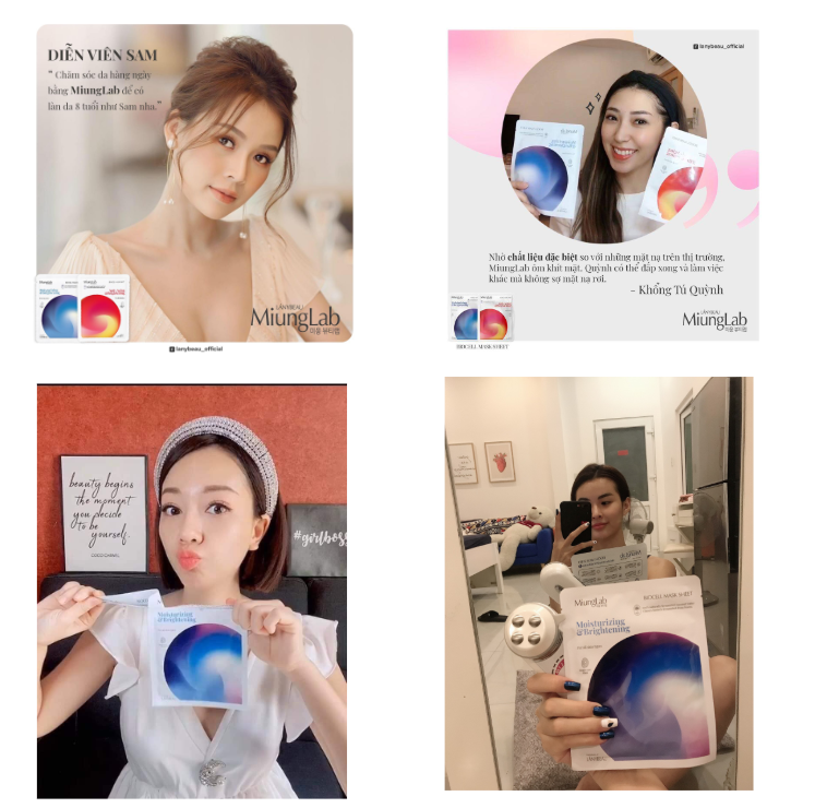 Mặt Nạ MIUNG LAB Tinh Chất Bơ&Lựu Phiên Bản Mới (Combo 2 miếng)