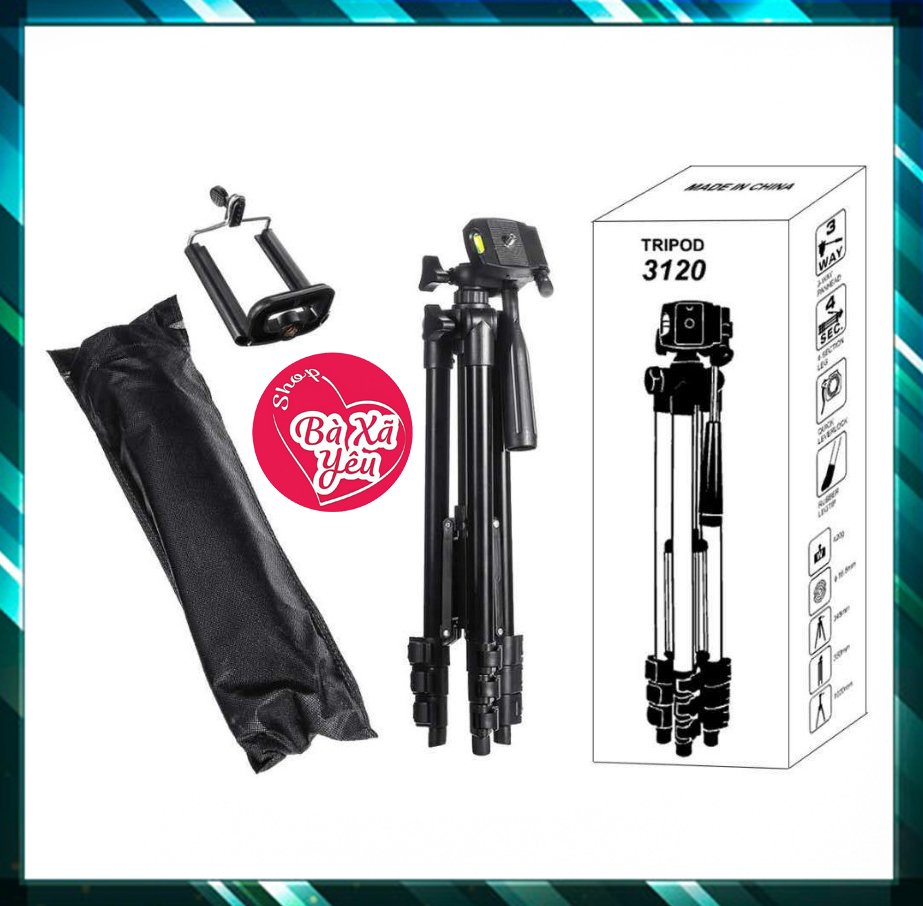 Chân máy ảnh tripod 3120
