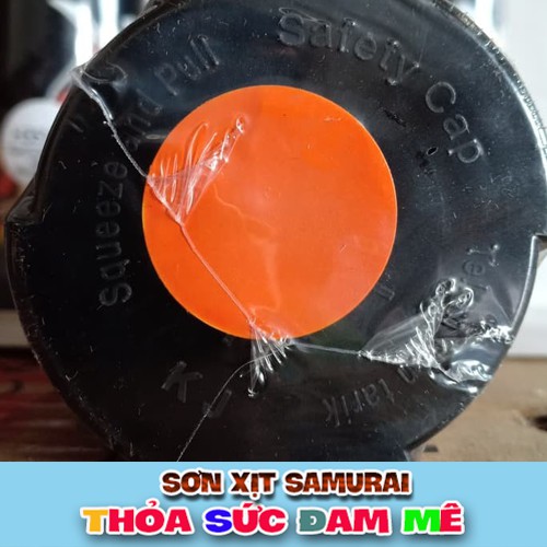 Chai sơn xịt Samurai màu cam ngọc trai H351P