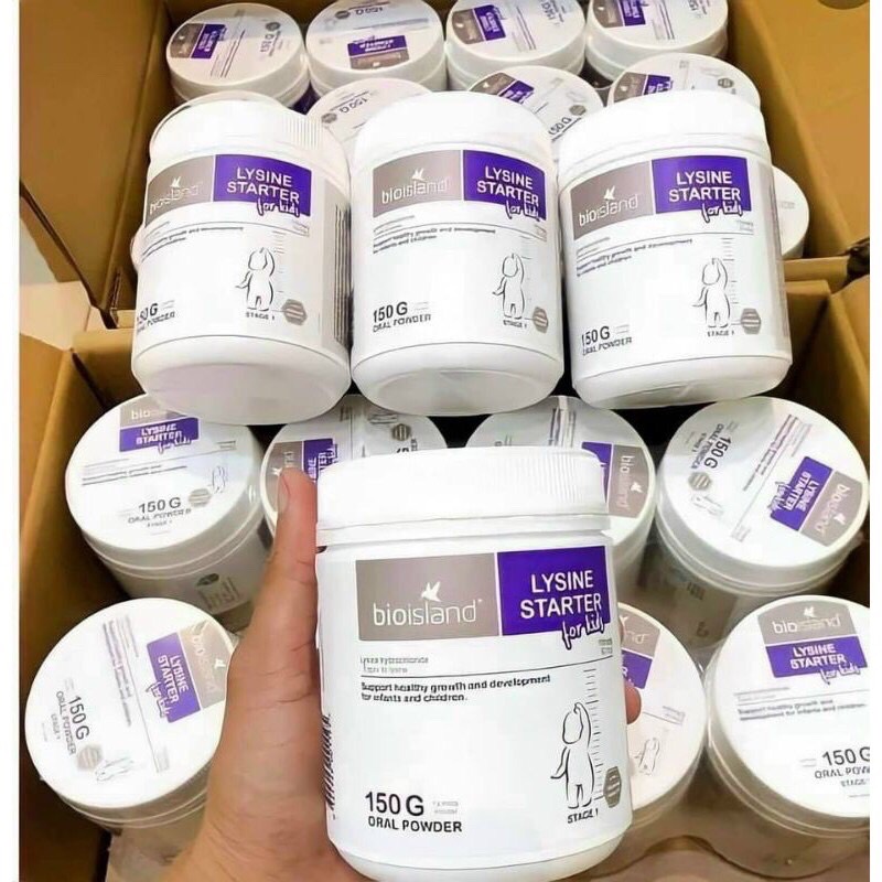 Lysine bột tăng chiều cao cho bé Úc