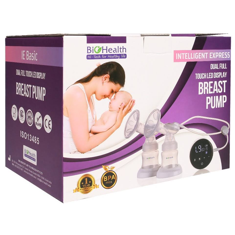 Máy hút sữa điện đôi Biohealth IE Basic