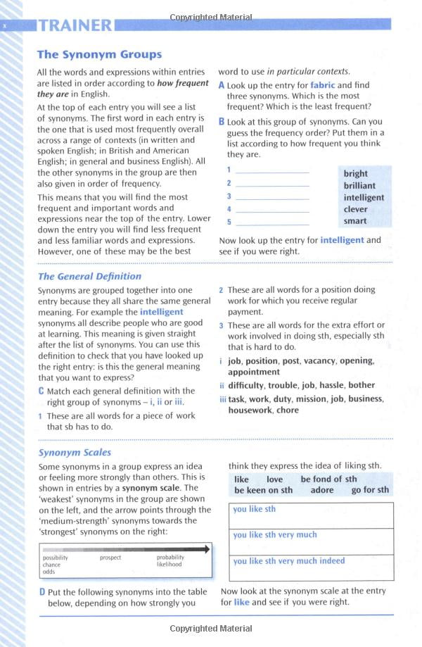 Fahasa - Oxford Learner’s Thesaurus Pack (Book and CD-ROM)