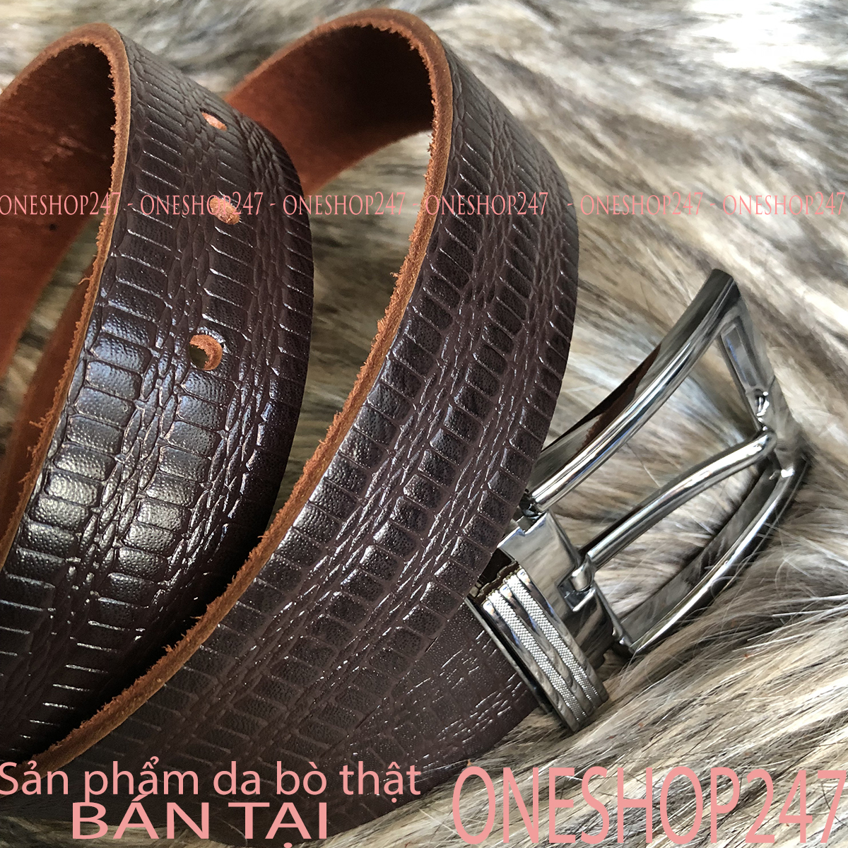 Dây nịt DA BÒ 100%. da liền nguyên sợi bản lớn CAM KẾT DA BÒ THẬT REQUA SHOP