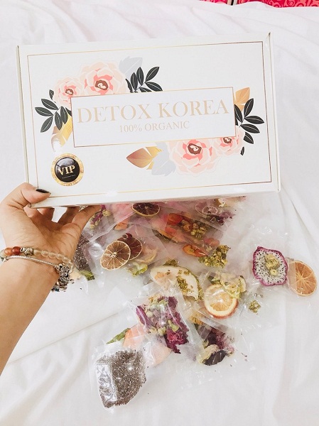SET 30 packs Boxed - DETOX KOREA dried fruit tea [No cloth bags, bottles]