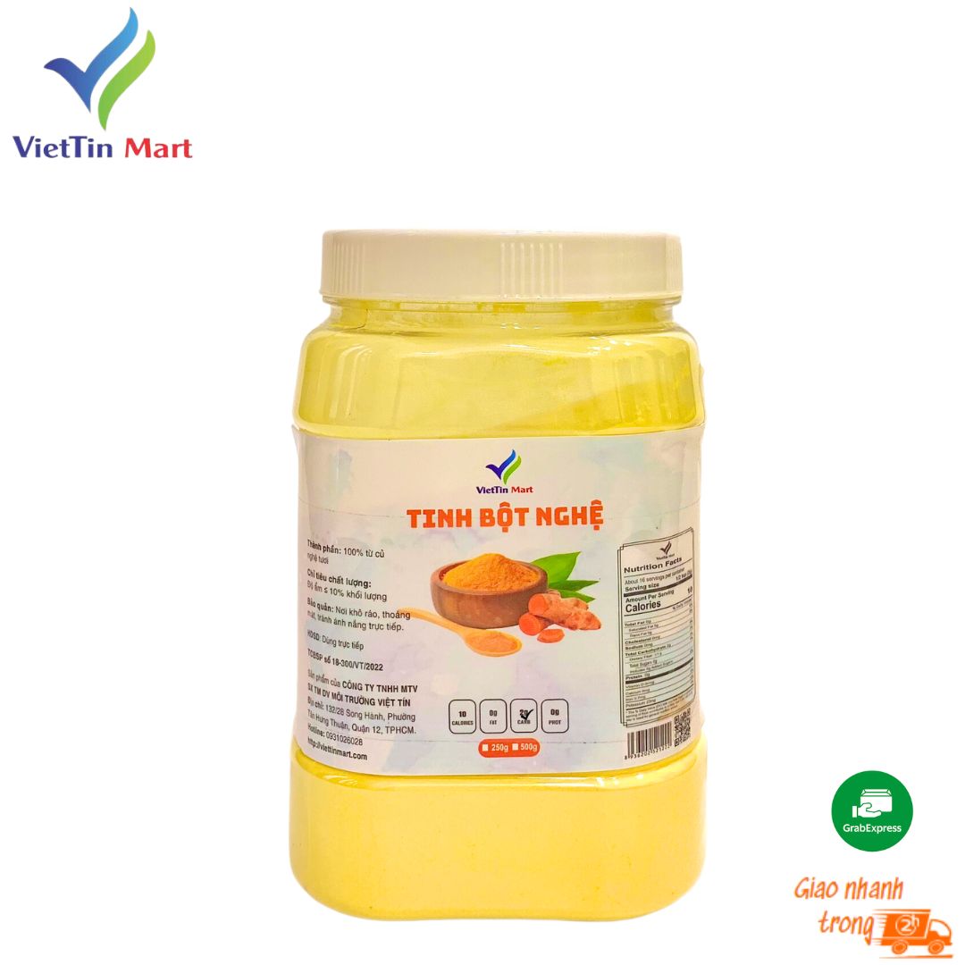 500gr tinh bột nghệ nguyên chất