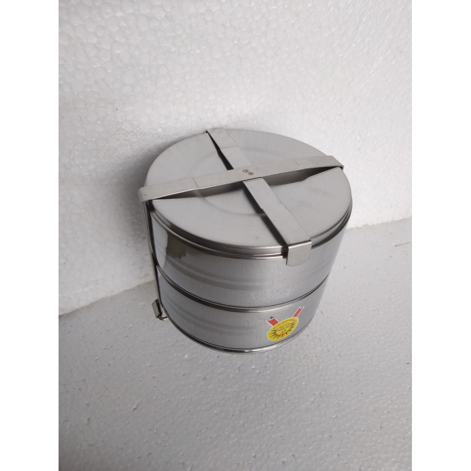 Cà Mên Inox 2 Ngăn Tiến Thành  Size 14cm