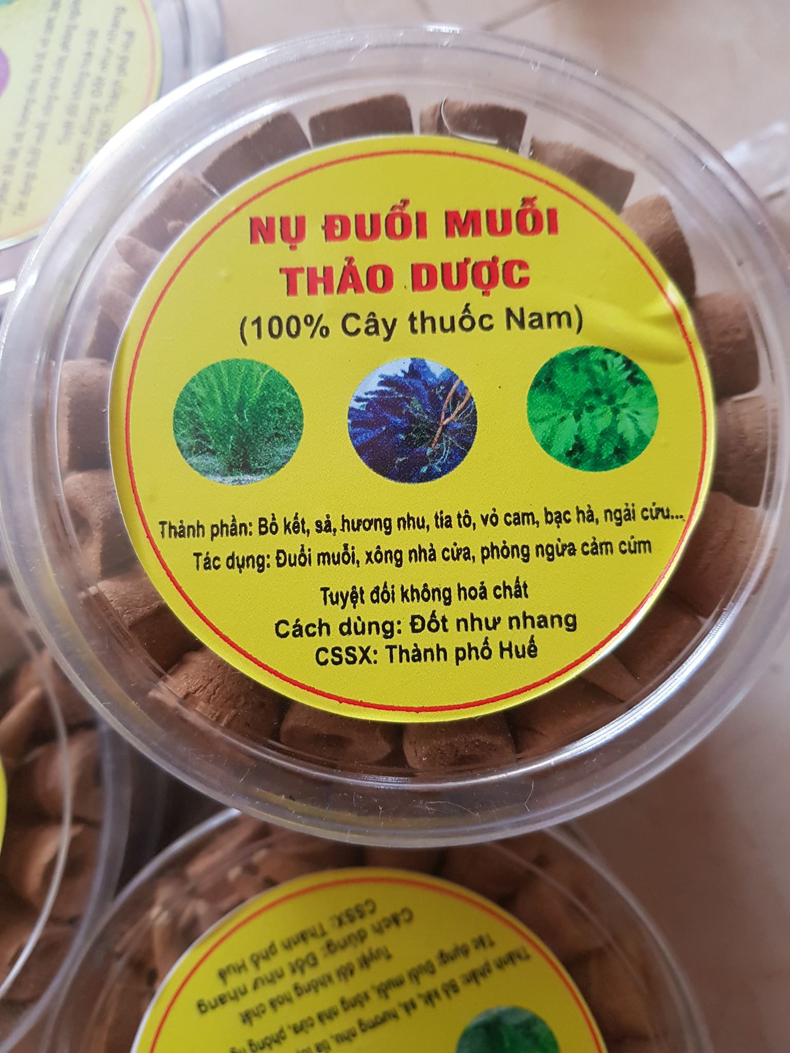 Nụ đuổi muỗi thảo dược