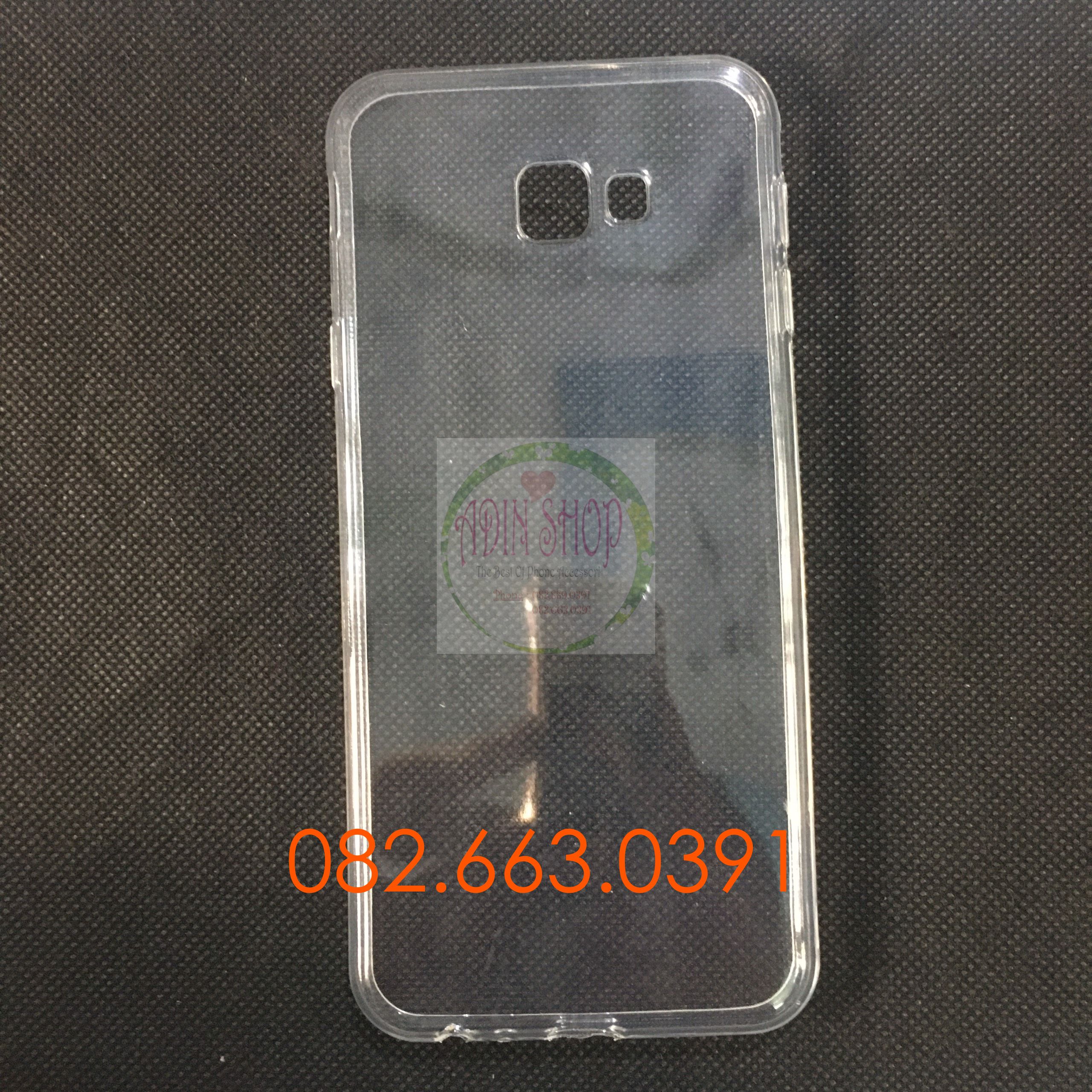 Ốp lưng Samsung J4 plus (J4+) dẻo trong dẻo đen