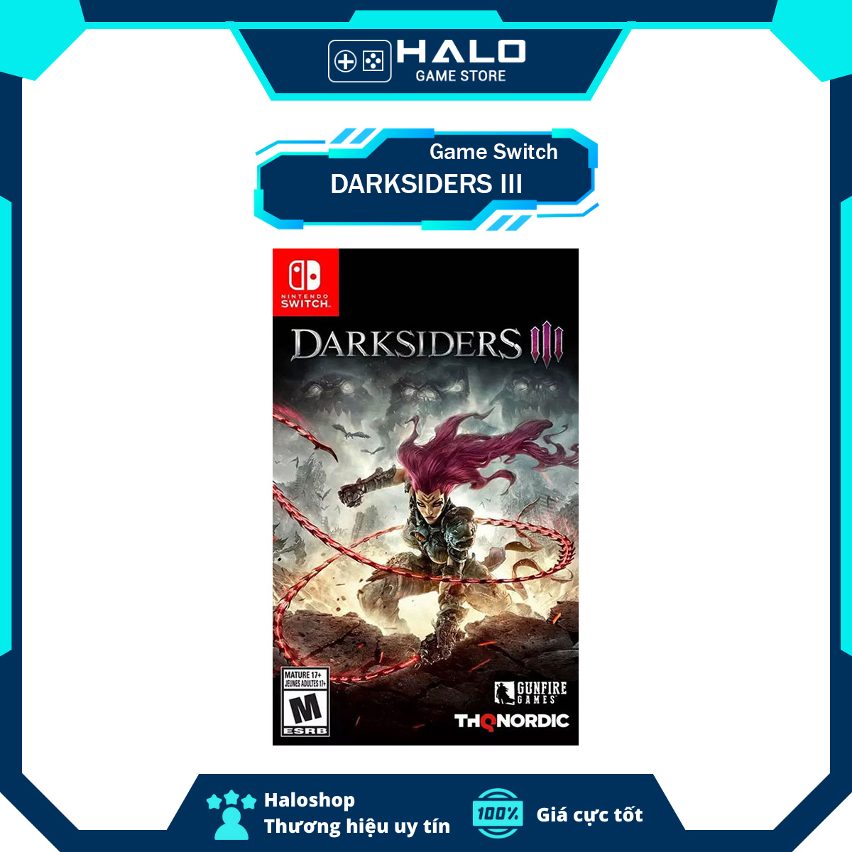 Thẻ Game Switch DARKSIDERS III