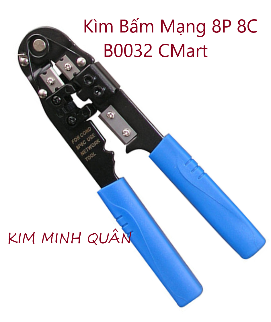 Kìm bấm mạng 8p 8c b0032 cmart